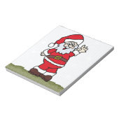 kerstman notitieblok (Linkerzijde)
