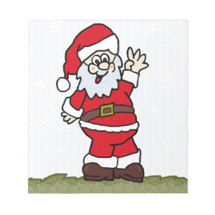 kerstman notitieblok