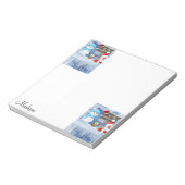 Kerstman Notitieblok Santa Snowman (Linkerzijde)