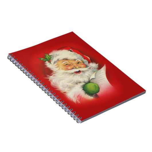 kerstman notitieboek (Rechterzijde)