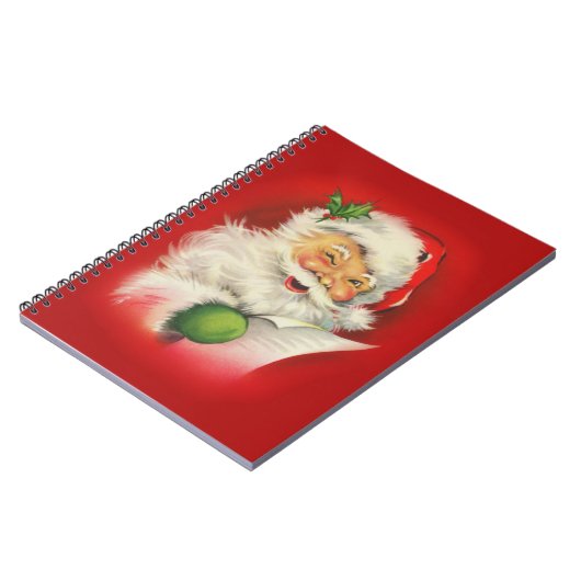 kerstman notitieboek (Linkerzijde)