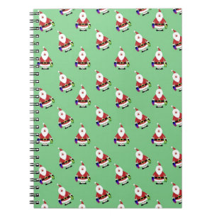 kerstman notitieboek