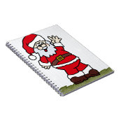 kerstman notitieboek (Rechterzijde)