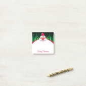 Kerstman Notities Post-it® Notes (Op bureau)