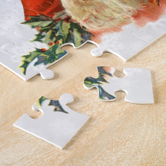  Kerstman of St Nick Legpuzzel (Zijkant)