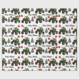 Kerstman Off-Road Inpakpapier