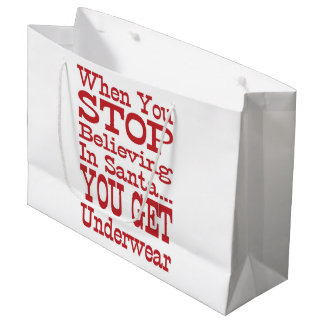 Kerstman Ondergoed Large Cadeautasje