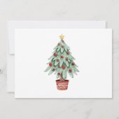 Kerstman Onederful 1st Verjaardagsfeestfoto Kaart (Achterkant)