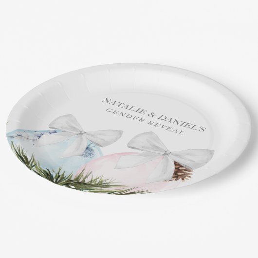 Kerstman onthullen Baby shower Bord (Gekanteld)