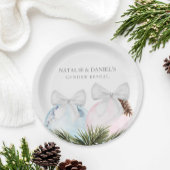 Kerstman onthullen Baby shower Bord