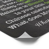 Kerstman onthullen Poster van oude vrouwen (Hoek)