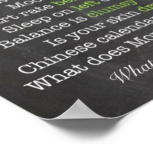 Kerstman onthullen Poster van oude vrouwen (Hoek)