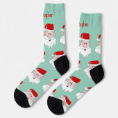 Kerstman Ontwerp Kerstmis Sokken (Links)