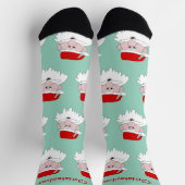 Kerstman Ontwerp Kerstmis Sokken (Top)