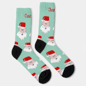 Kerstman Ontwerp Kerstmis Sokken (Rechts)