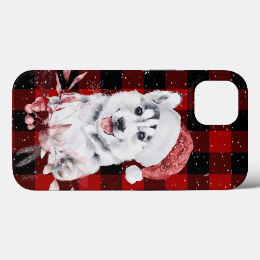 Kerstman op Buffalo Play Case-Mate iPhone Case (Achterkant (horizontaal))