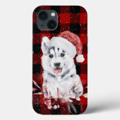 Kerstman op Buffalo Play Case-Mate iPhone Case (Achterkant)