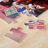 Kerstman op de avond voor Kerstmis Legpuzzel (Zijkant)