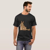 Kerstman op de boot t-shirt (Voorkant volledig)