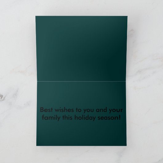 Kerstman op een kaart van motorfietsKerstmis (Binnen)