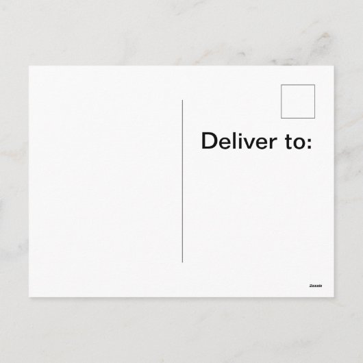 Kerstman op een motorfiets kaart (Achterkant)