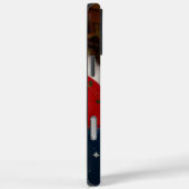 Kerstman op een paard met Snow Art Print Case-Mate iPhone Case (Achterkant / Rechts)