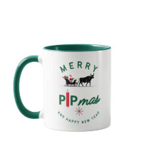 Kerstman op een stieren slee – Forex Pipmas cadeau