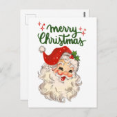  kerstman op maat briefkaart (Voorkant / Achterkant)