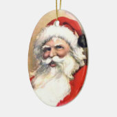  kerstman op maat keramisch ornament (Links)