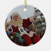 Kerstman op Parade Ornament (Voorkant)
