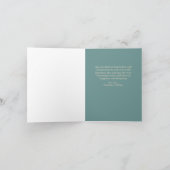  Kerstman op ski's wenskaart Feestdagen Kaart (Binnen)