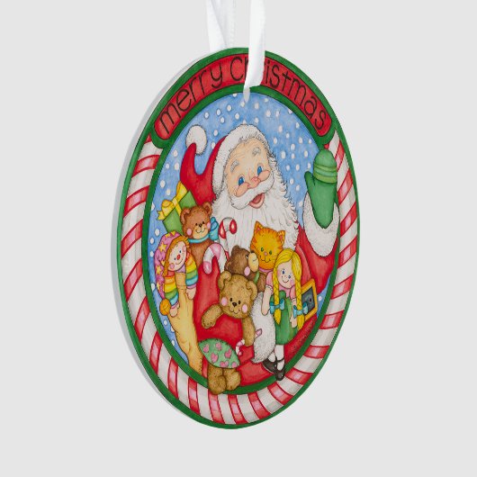 kerstman ornament (voorkant)