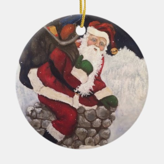Kerstman ornament (Voorkant)