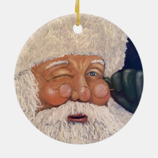 Kerstman ornament (Achterkant)