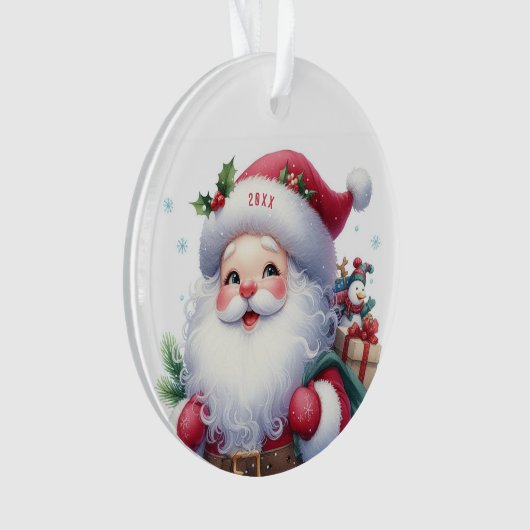 kerstman ornament (voorkant)