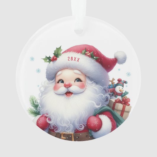 kerstman ornament (achterkant)