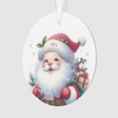 kerstman ornament (voorkant)