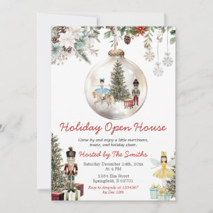 Kerstman ornament Kerst Open Huis Kaart