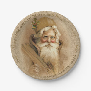 Kerstman Oude Wereld Santa 2 - Porcela Papier Bord