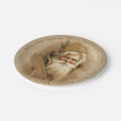 Kerstman Oude Wereld Santa 2 - Porcela Papier Bord (Gekanteld)