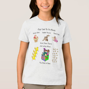 Kerstman~Paashaas~Tandfe~Vogeltjes & Bijtjes~ Tri-Blend Shirt