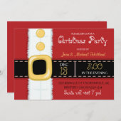 Kerstman pak kerstfeest kaart (Voorkant / Achterkant)