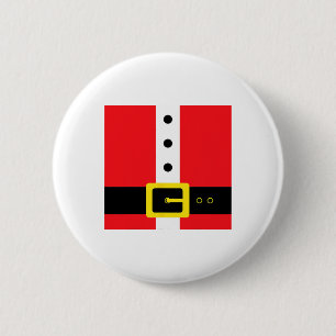 Kerstman pak Kerstmis Kostuum Grappig Schattig Hal Ronde Button 5,7 Cm