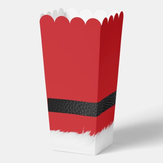 Kerstman pak riem vrolijk kerstfeest bedankdoosjes (Achterkant)