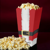 Kerstman pak riem vrolijk kerstfeest bedankdoosjes