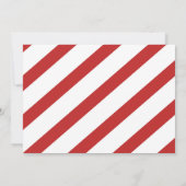 Kerstman Pannenkoeken & Pyjama Kerst PJ's Feestje  Kaart (Achterkant)