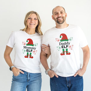 Kerstman papa Heren Witte Kerst T-shirt