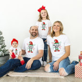 Kerstman papa witte kerst t-shirt