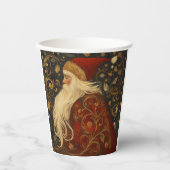 kerstman papieren bekers (Voorkant)