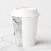 Kerstman  papieren bekers (Links)